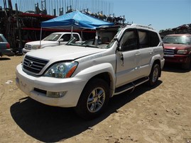 2007 LEXUS GX470 WHITE 4.7 AT 4WD Z19663